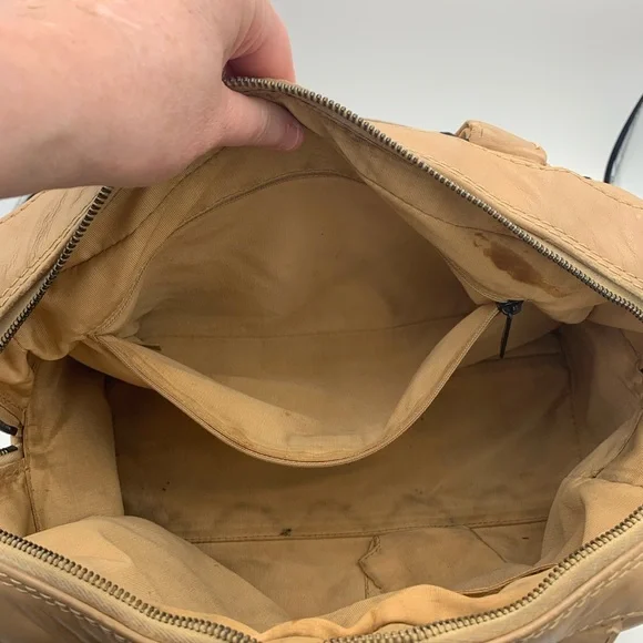 Chanel Wild Stitch Boston handbag Beige - Picture 12 of 15